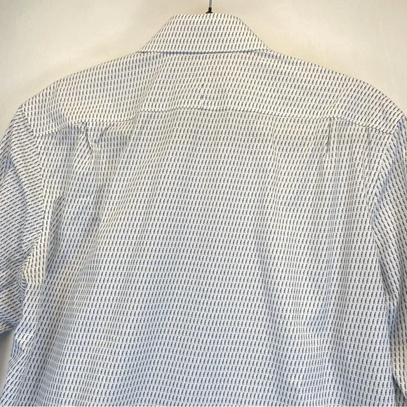 Bonobos Wrinkle-Free Slim Fit Long Sleeve Button Up Shirt Men's 16/33 Penguin - Picture 4 of 13